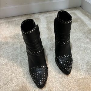 Black Studded Boots